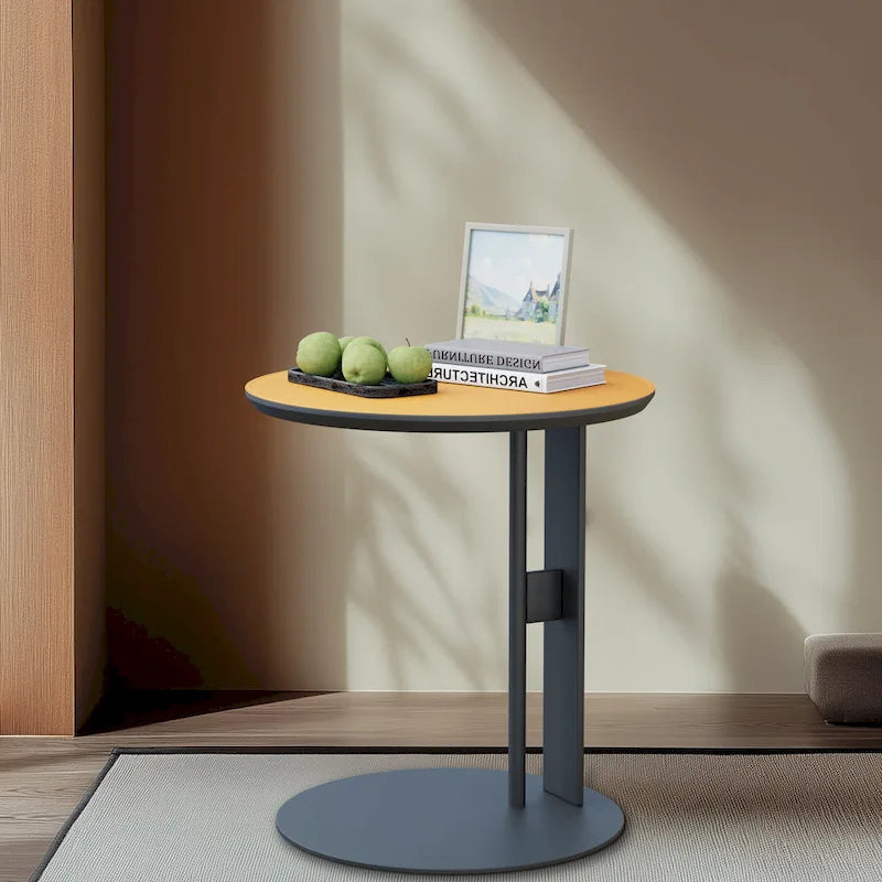 Table basse carrée moderne avec 2 tiroirs, table d'appoint blanche 31,5 Mecha Style (grandes et petites tables vendues séparément)-16