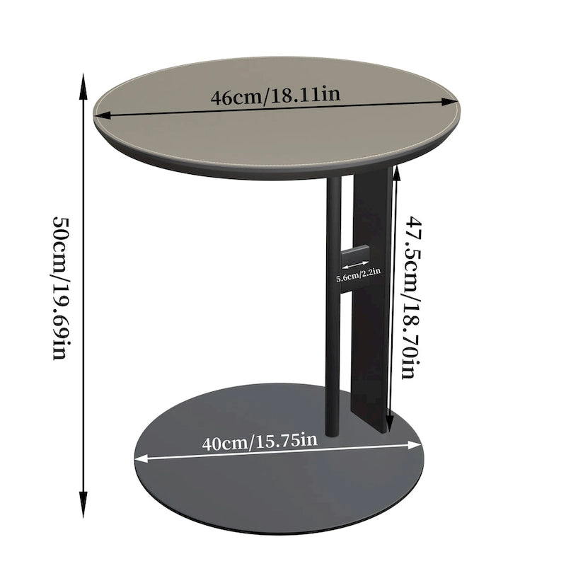 Table basse carrée moderne avec 2 tiroirs, table d'appoint blanche 31,5 Mecha Style (grandes et petites tables vendues séparément)-29