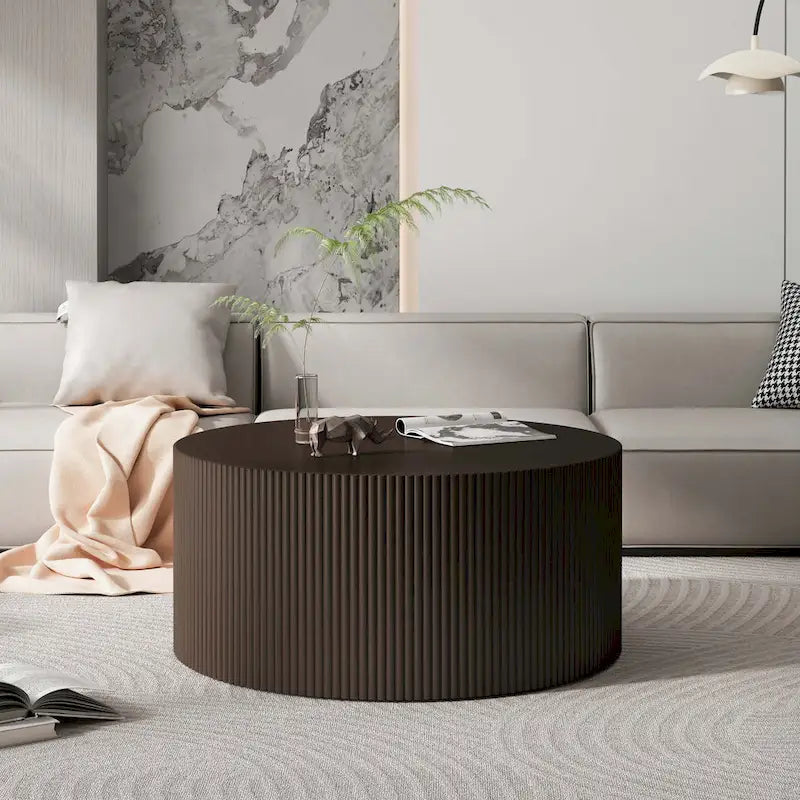 Table basse ronde moderne-5
