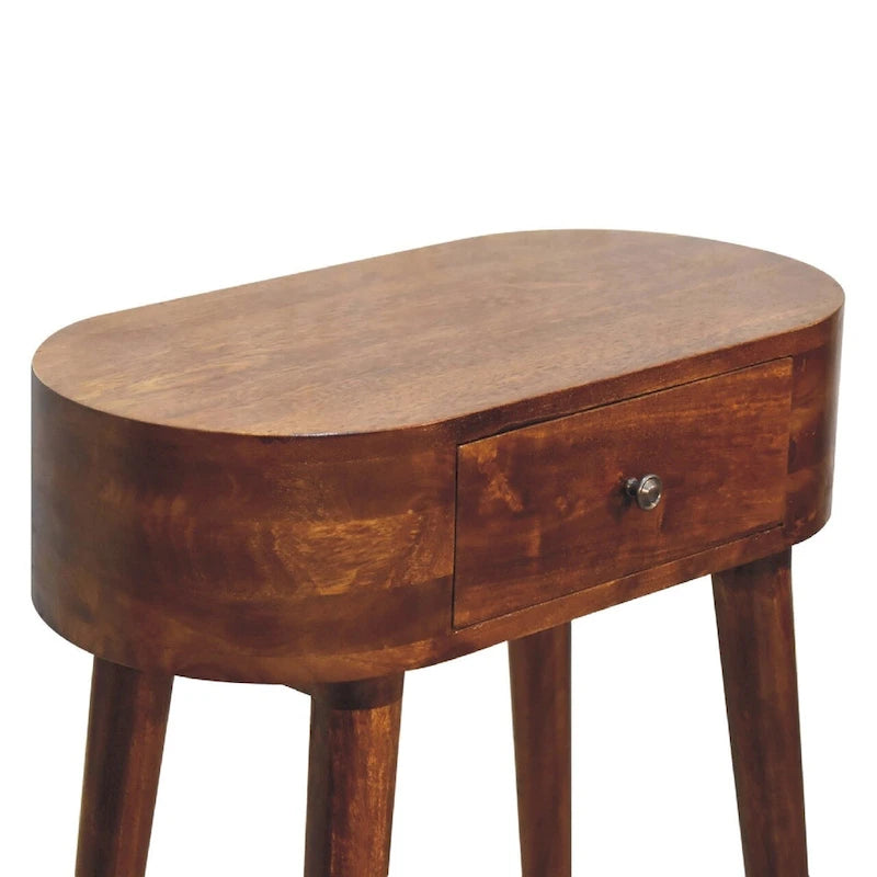 Console Mini Albion en bois massif couleur châtaignier de la marque Artisan Furniture-4