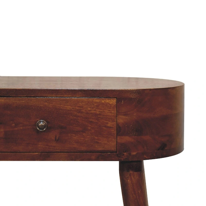 Console Mini Albion en bois massif couleur châtaignier de la marque Artisan Furniture-8