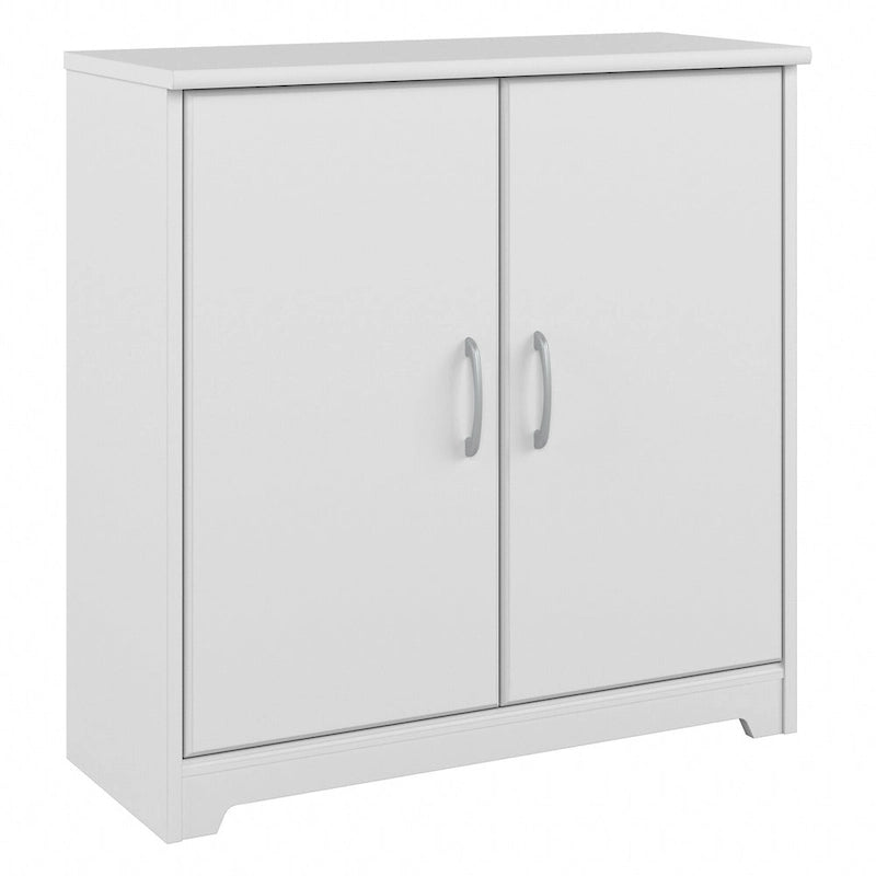 Armoire de rangement pour petite salle de bain Cabot avec portes, par Bush Furniture-2