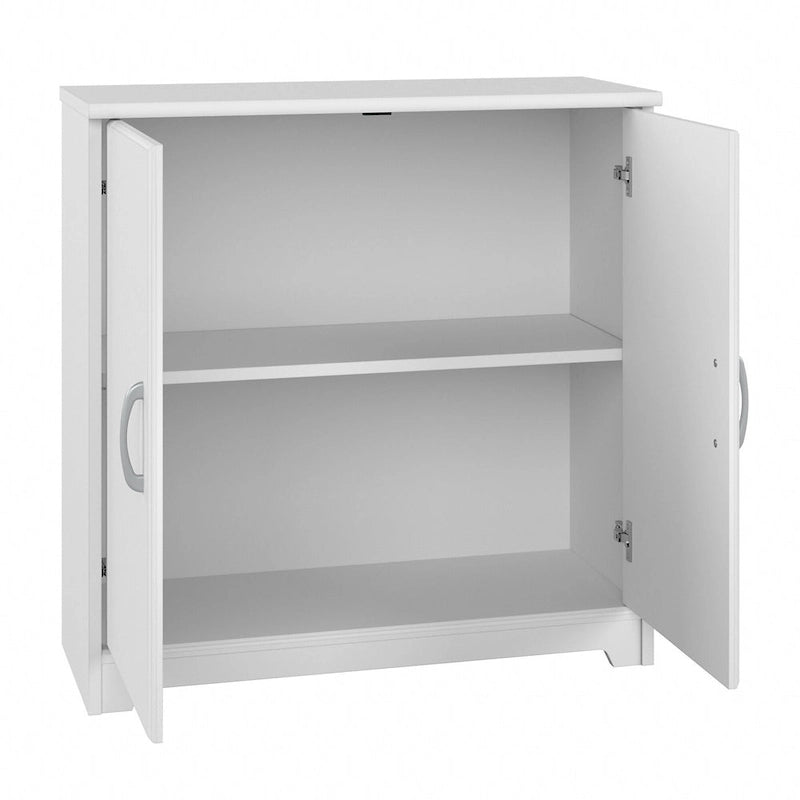 Armoire de rangement pour petite salle de bain Cabot avec portes, par Bush Furniture-7