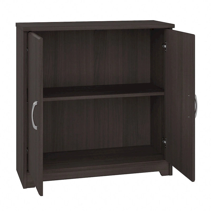 Armoire de rangement pour petite salle de bain Cabot avec portes, par Bush Furniture-17