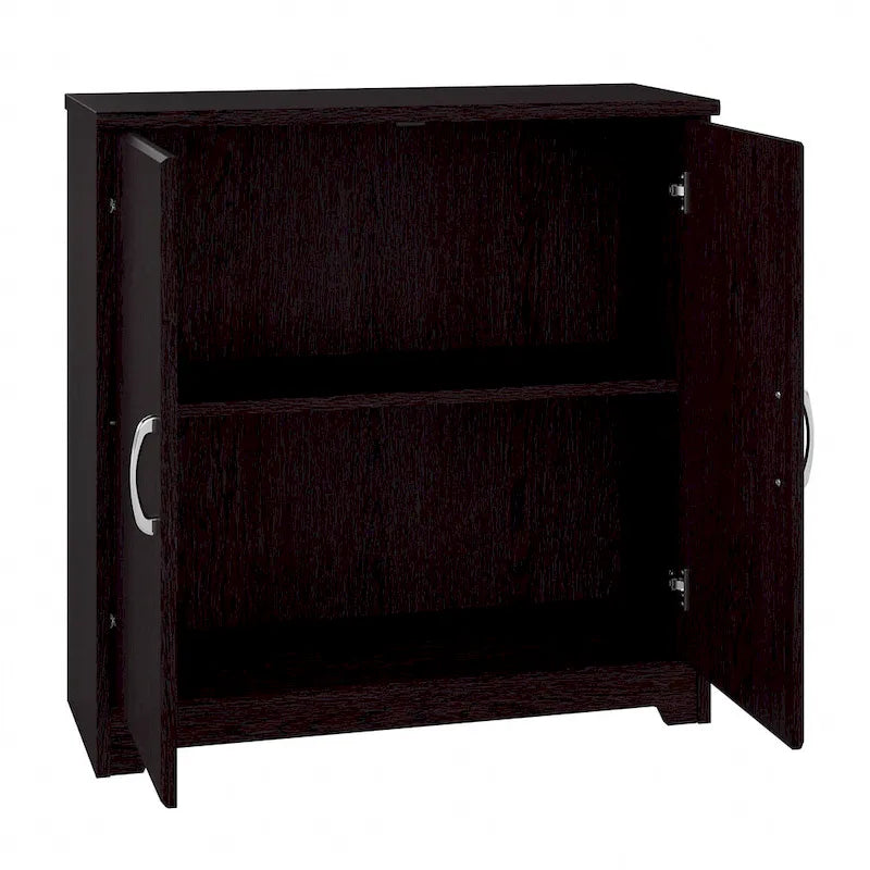 Armoire de rangement pour petite salle de bain Cabot avec portes, par Bush Furniture-37