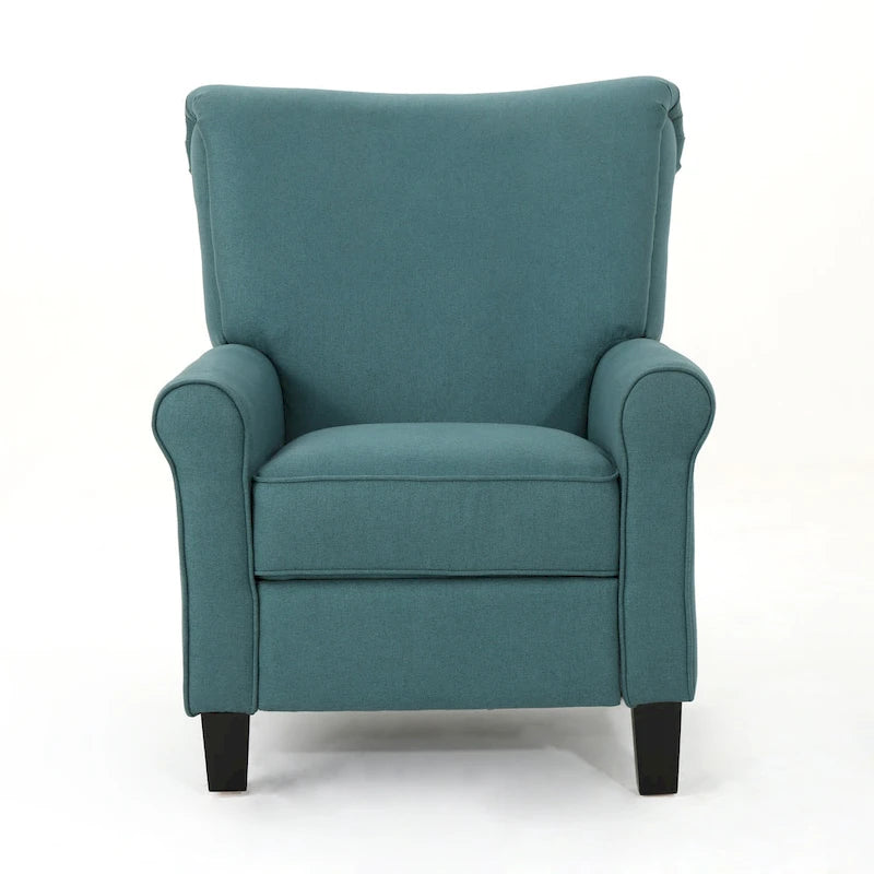 Fauteuil inclinable manuel standard Roomfitters, fauteuil de salon confortable pour le salon et la chambre, bleu sarcelle-2