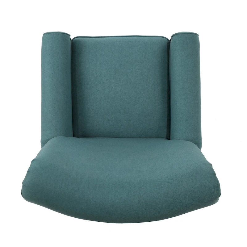Fauteuil inclinable manuel standard Roomfitters, fauteuil de salon confortable pour le salon et la chambre, bleu sarcelle-12