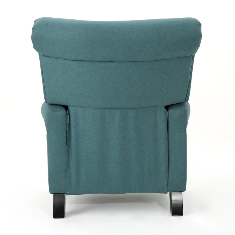Fauteuil inclinable manuel standard Roomfitters, fauteuil de salon confortable pour le salon et la chambre, bleu sarcelle-13