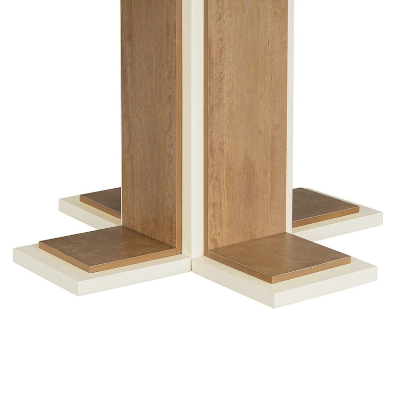 Table de salle à manger ovale extensible vintage, table en bois massif pour 6 personnes dans la cuisine-15