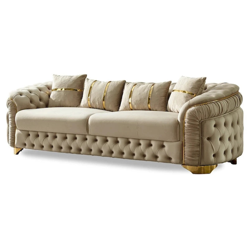 Ensemble de salon Granda 3 pièces : 1 canapé et 2 fauteuils-3