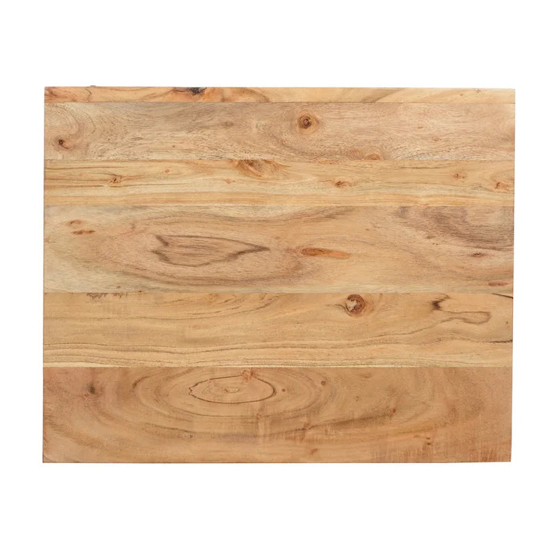 Table de chevet bohème en bois d'acacia Eakins, fabriquée à la main par Christopher Knight Home