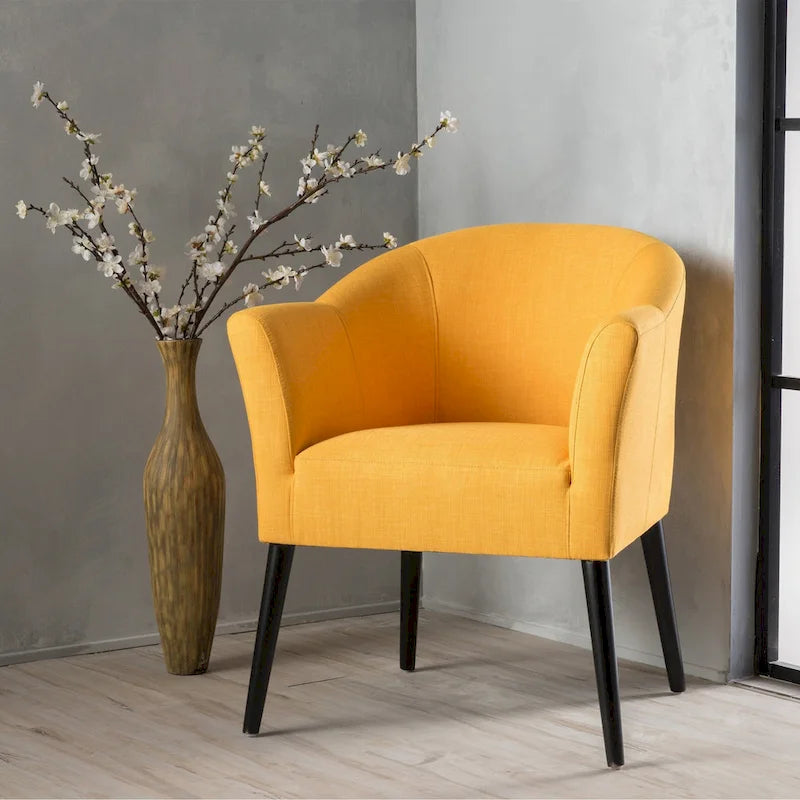 Fauteuil en tissu Carson Carrington Augustenborg de Christopher Knight Home-4