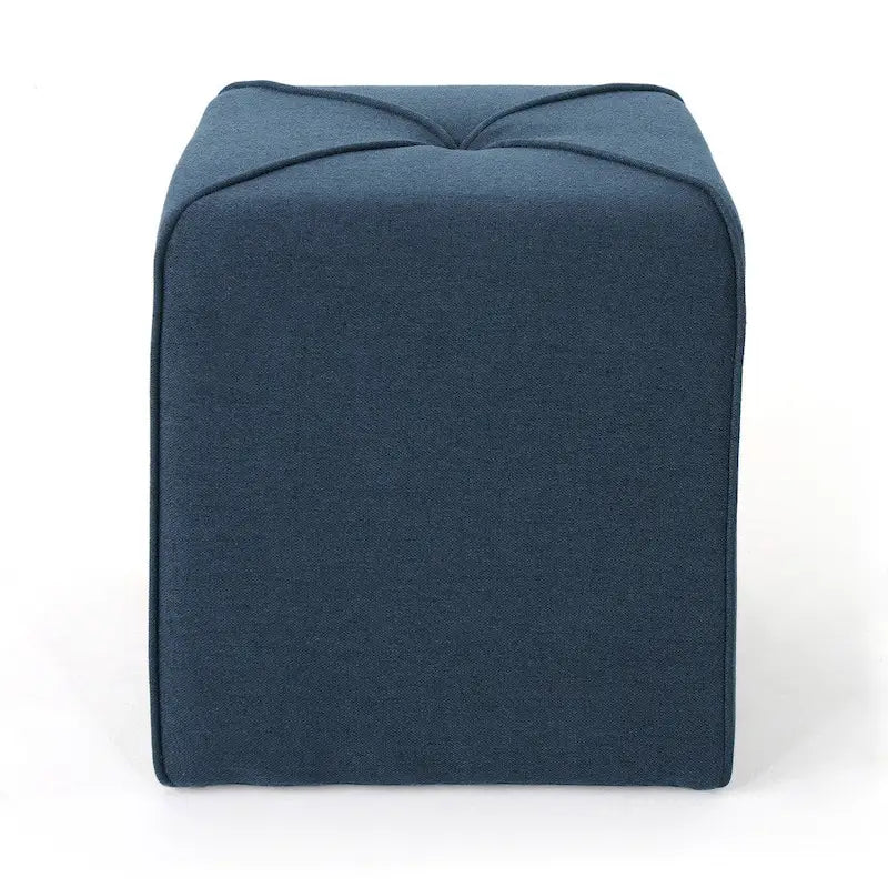 Pouf carré en tissu Kenyon de Christopher Knight Home-14