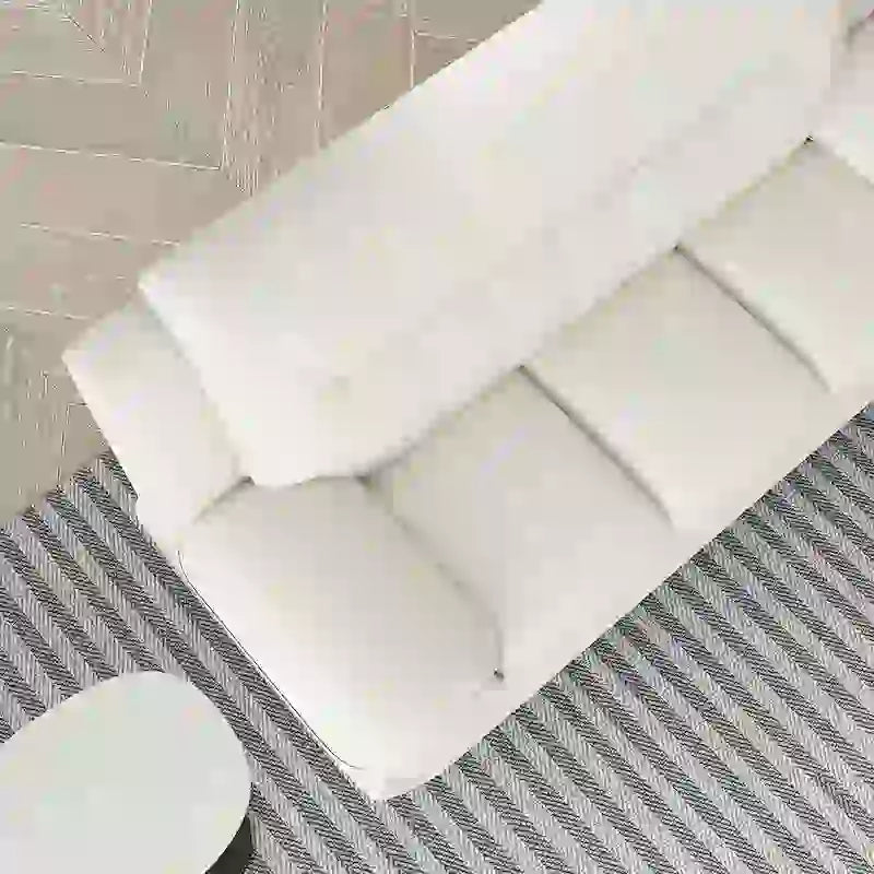 Canapé Michael Segura en cuir reconstitué-7