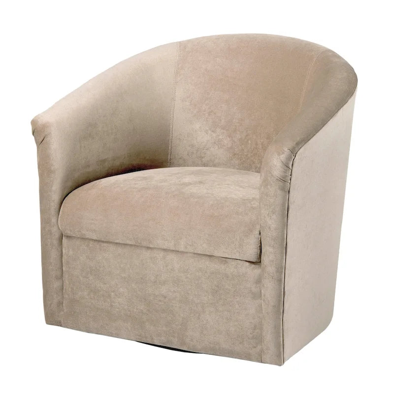 Fauteuil pivotant Ellery en microfibre moderne de Greyson Living-27