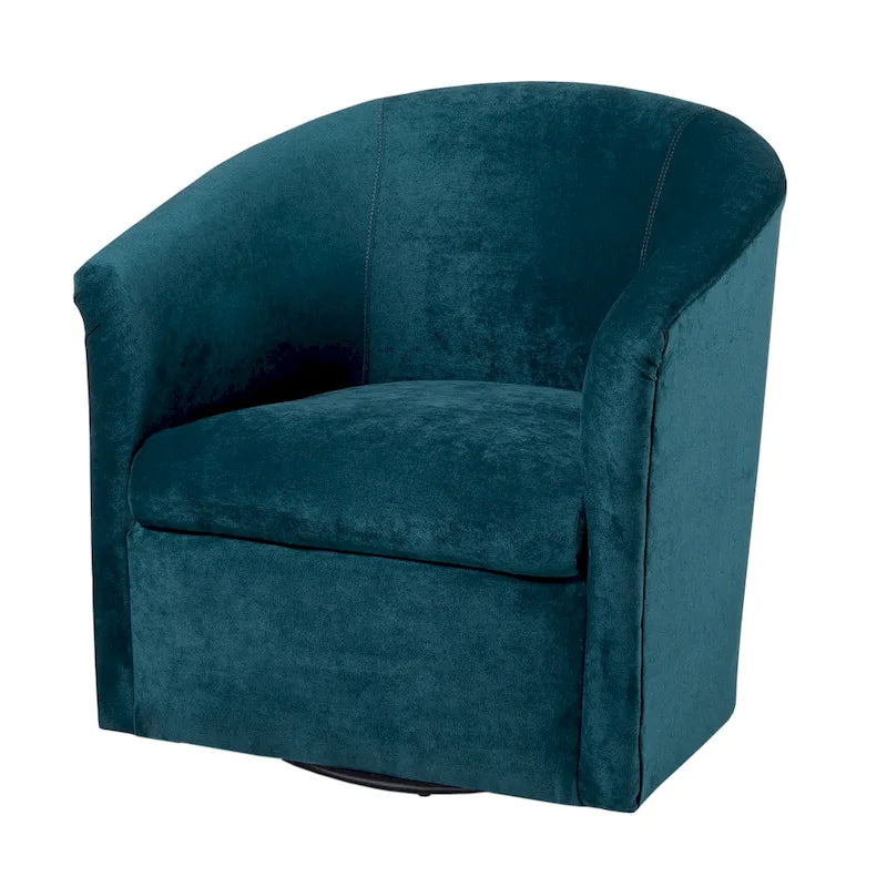 Fauteuil pivotant Ellery en microfibre moderne de Greyson Living-22