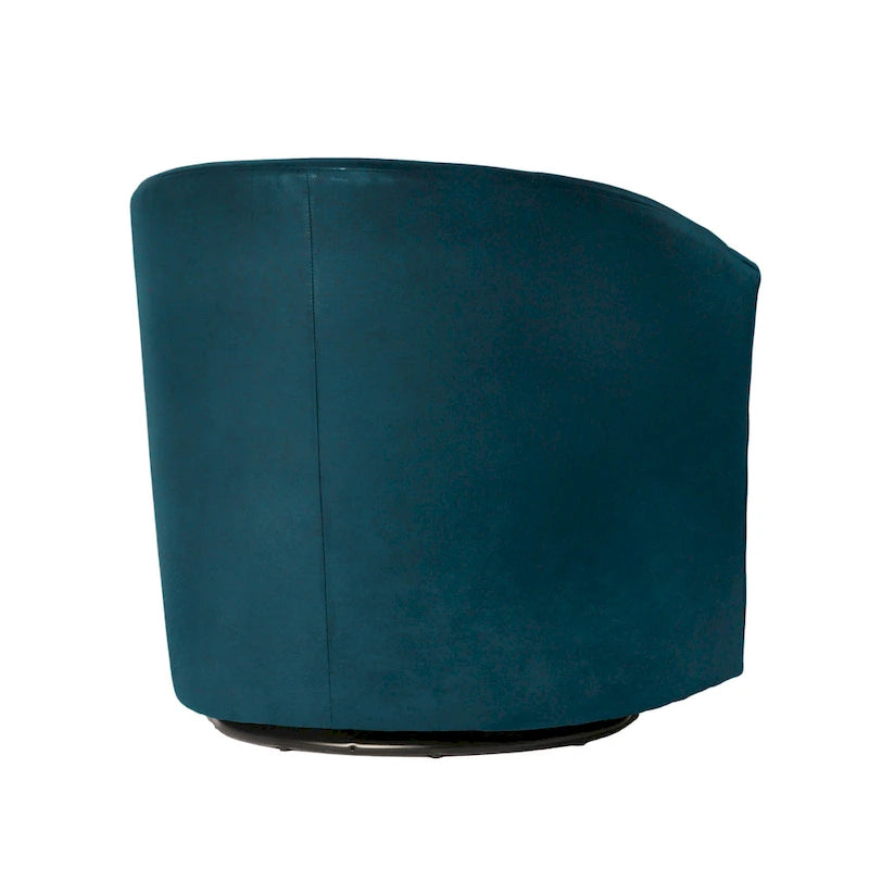 Fauteuil pivotant Ellery en microfibre moderne de Greyson Living-23