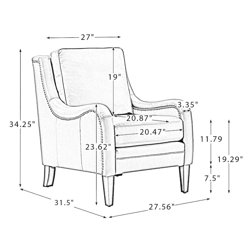 Ensemble de 2 fauteuils confortables Pascual pour salon avec pieds en bois massif-25
