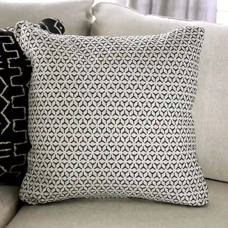 Canapé d'angle en chenille de style transitionnel Ilka, en forme de L, avec accoudoirs évasés, par Furniture of America-23