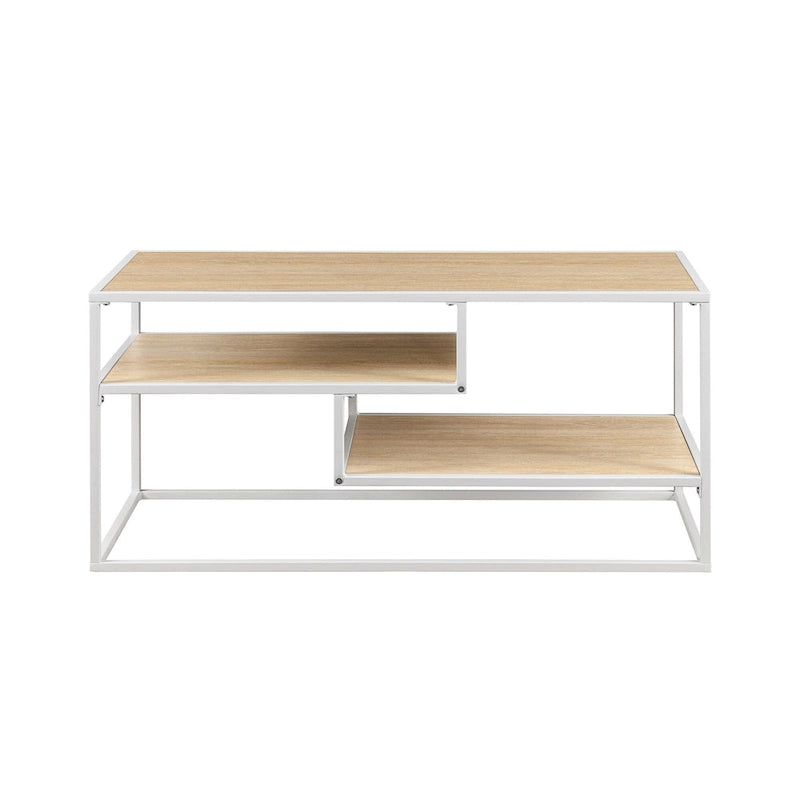 Meuble TV moderne Middlebrook avec étagère flottante-5
