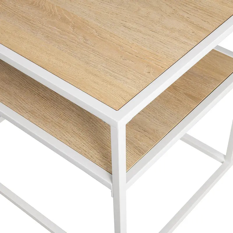 Meuble TV moderne Middlebrook avec étagère flottante-8