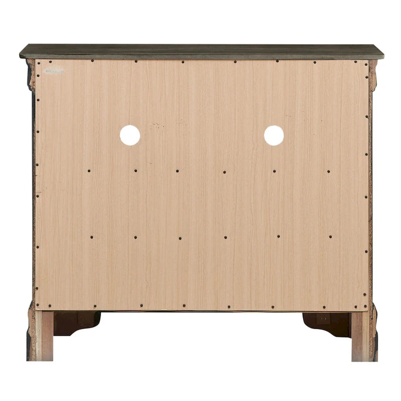 Meuble multimédia en bois Louis Philippe-12
