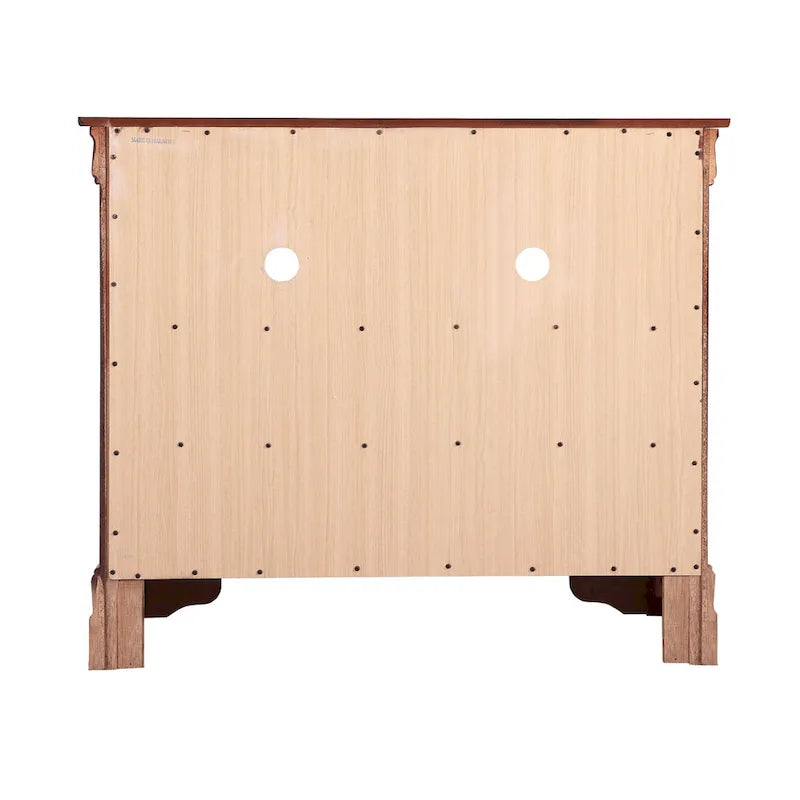Meuble multimédia en bois Louis Philippe-18