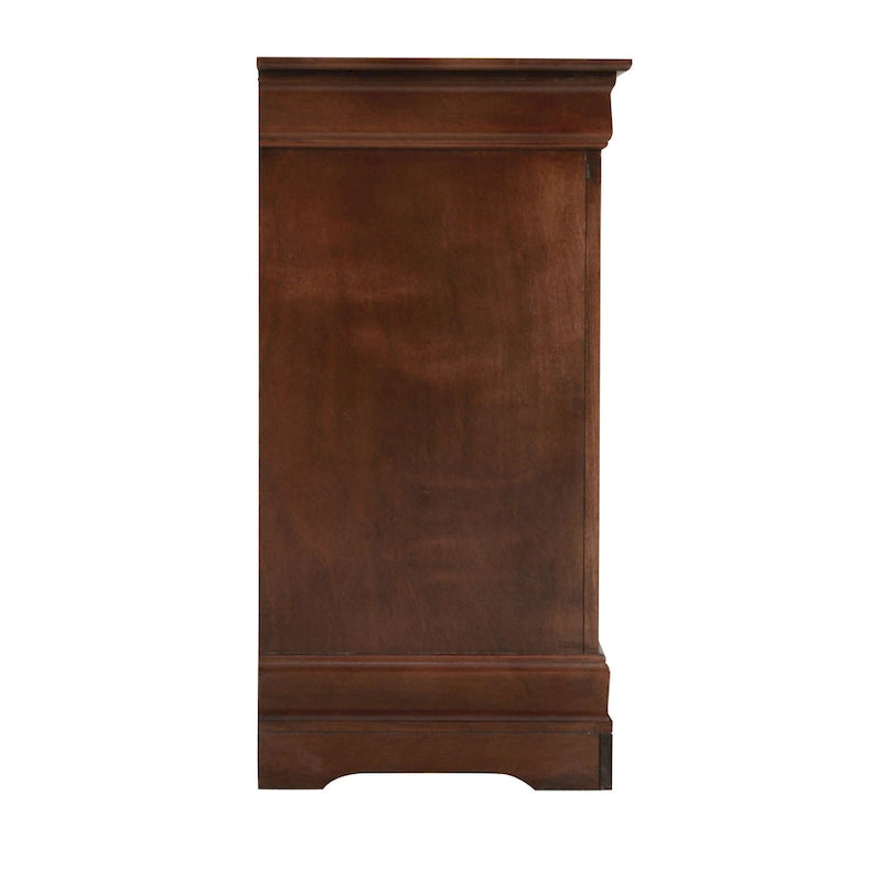 Meuble multimédia en bois Louis Philippe-25