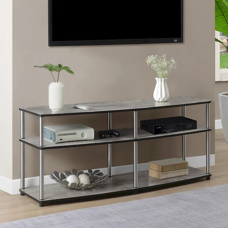 Meuble TV à 3 niveaux 65 pouces de Convenience Concepts Designs2Go-33