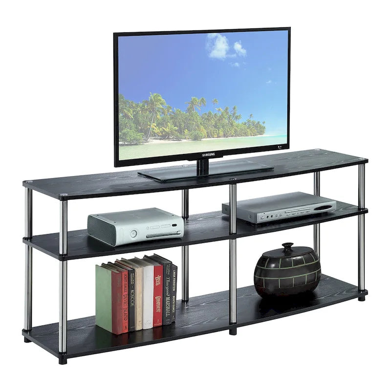 Meuble TV à 3 niveaux 65 pouces de Convenience Concepts Designs2Go-2
