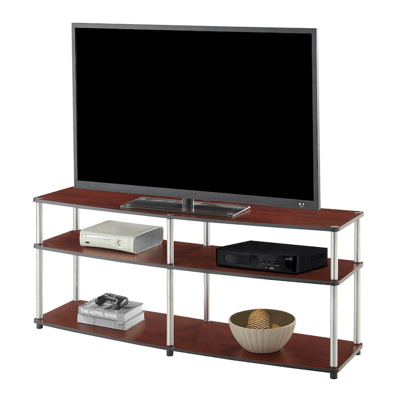 Meuble TV à 3 niveaux 65 pouces de Convenience Concepts Designs2Go-6
