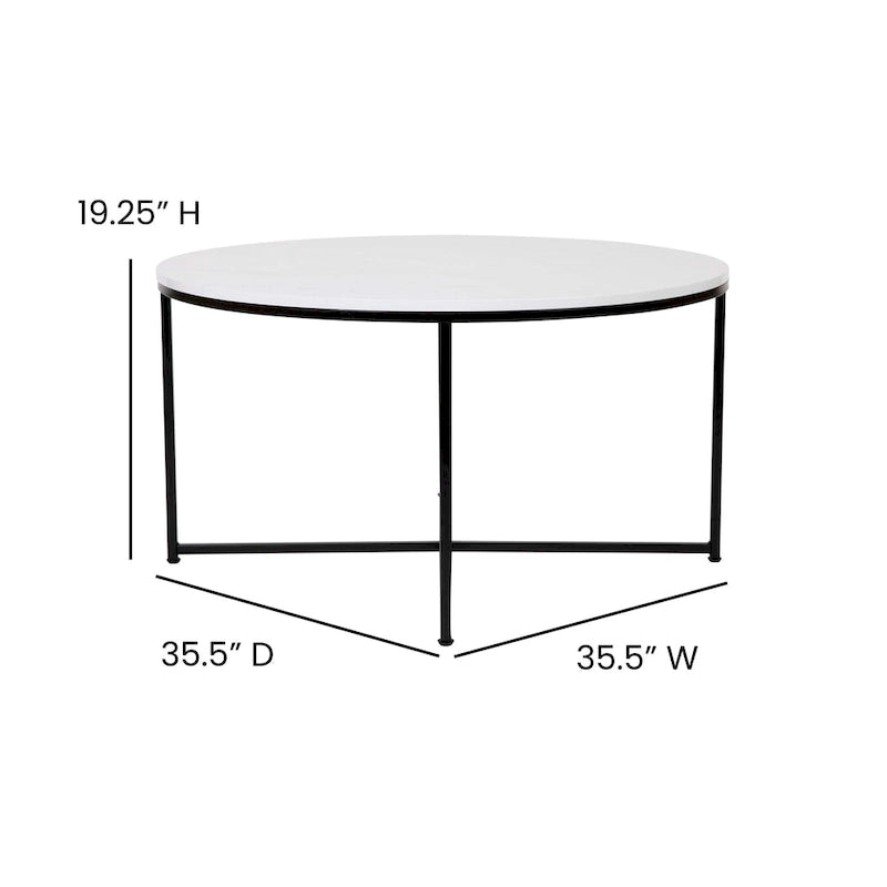 Table basse Signature Design par Ashley Coylin - Table en verre trempé-14