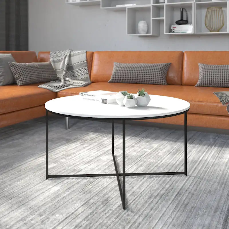 Table basse Signature Design par Ashley Coylin - Table en verre trempé-15