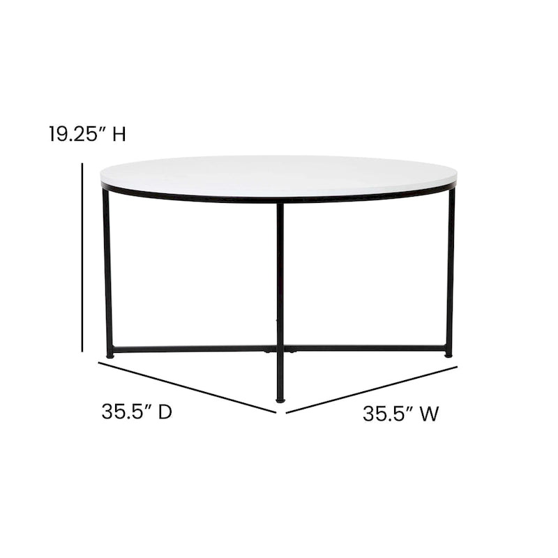 Table basse Signature Design par Ashley Coylin - Table en verre trempé-17