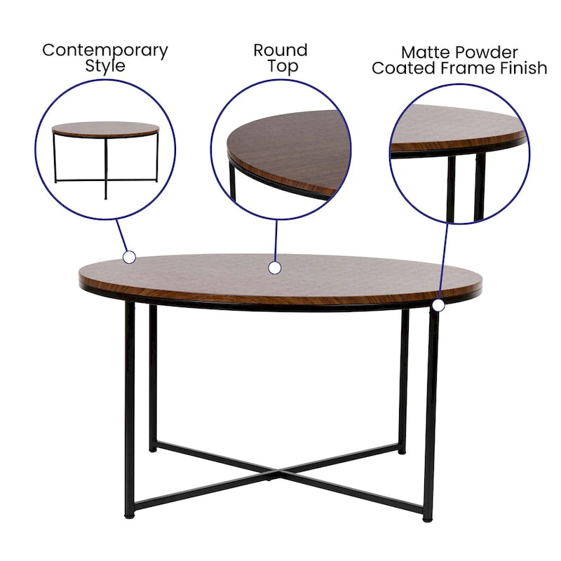 Table basse Signature Design par Ashley Coylin - Table en verre trempé-20