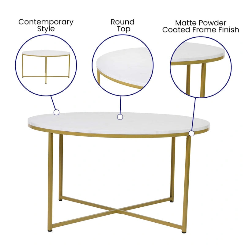 Table basse Signature Design par Ashley Coylin - Table en verre trempé-24