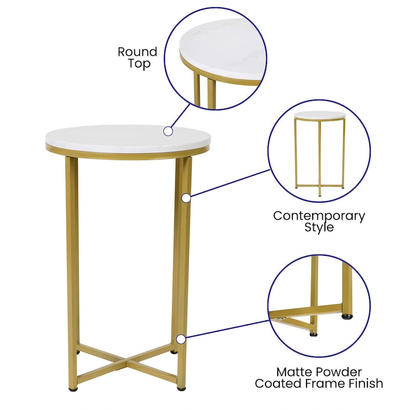 Table basse Signature Design par Ashley Coylin - Table en verre trempé-32