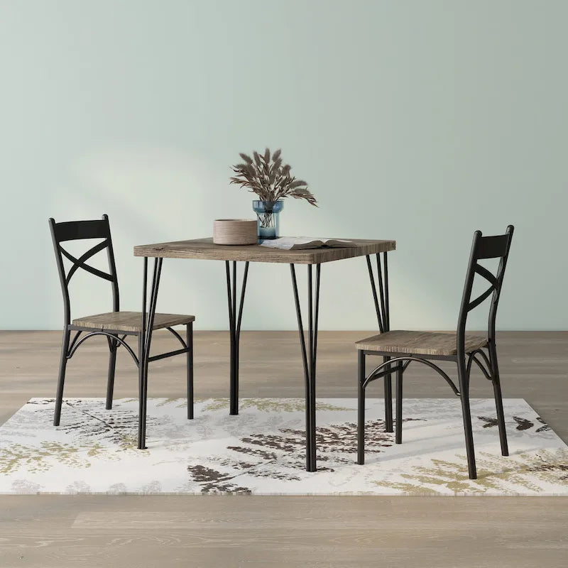 Ensemble repas DH BASIC pour petits espaces, 2 personnes, par Denhour-4