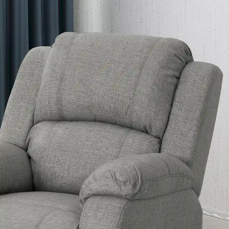 Fauteuil inclinable à bascule en tissu Mozelle Classic de Christopher Knight Home-4