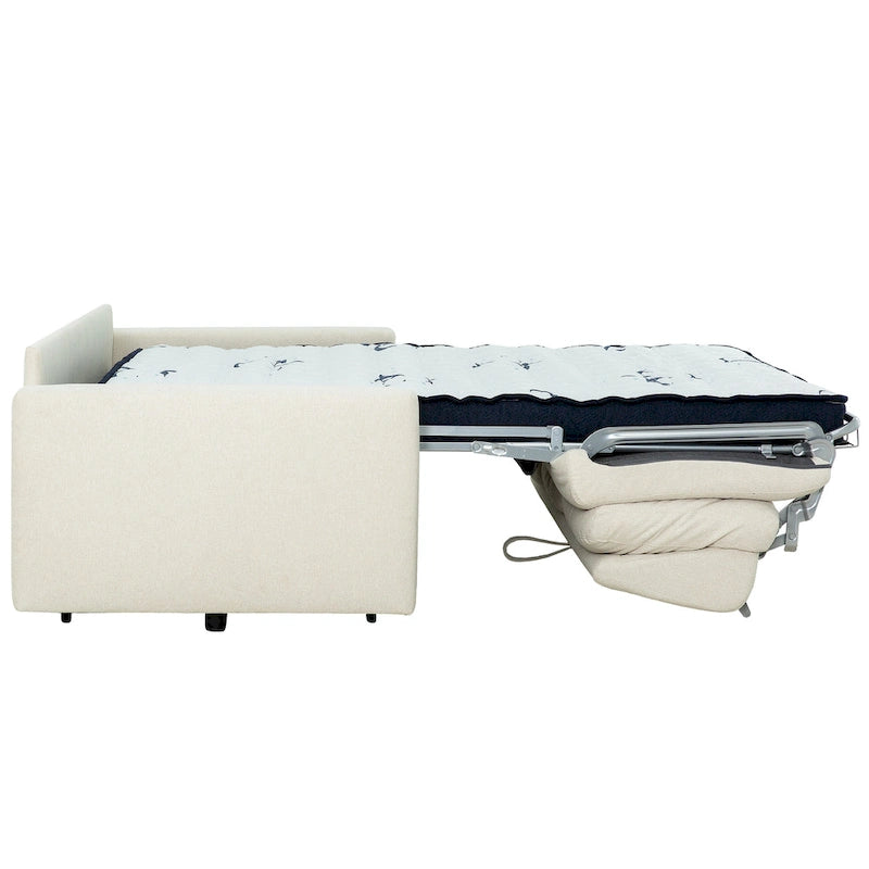 Canapé-lit Stearns &amp; Foster Paolo 82 po (208 cm) avec matelas en mousse à mémoire de forme de 5 po (12,7 cm).-19
