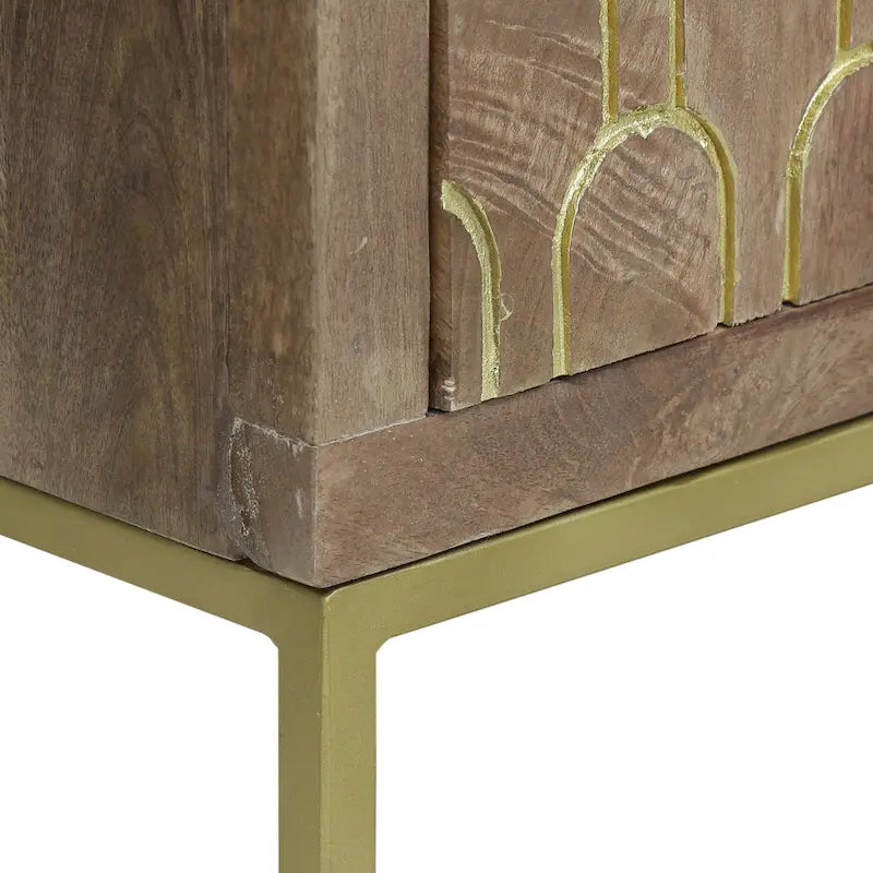 Meuble TV contemporain en bois Cannonville par Christopher Knight Home-8