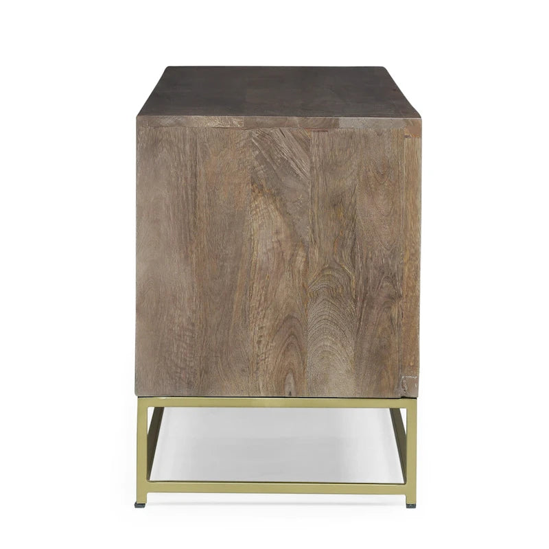 Meuble TV contemporain en bois Cannonville par Christopher Knight Home-11
