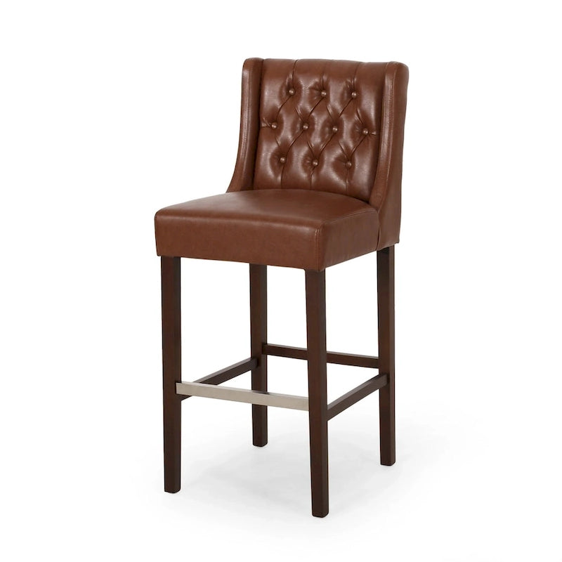 Tabourets de bar contemporains à oreilles Bayliss (lot de 2) par Christopher Knight Home