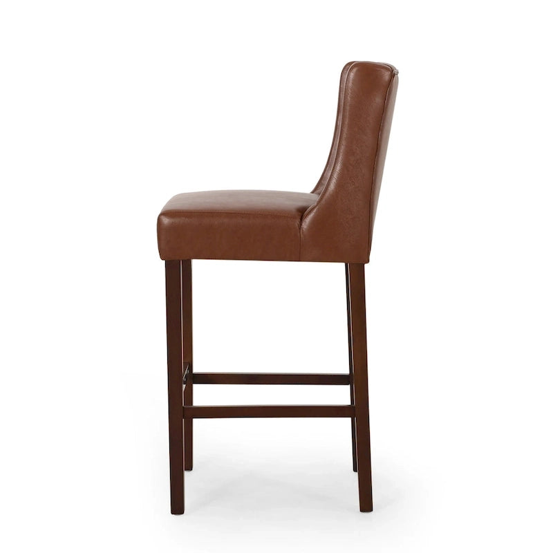 Tabourets de bar contemporains à oreilles Bayliss (lot de 2) par Christopher Knight Home-3