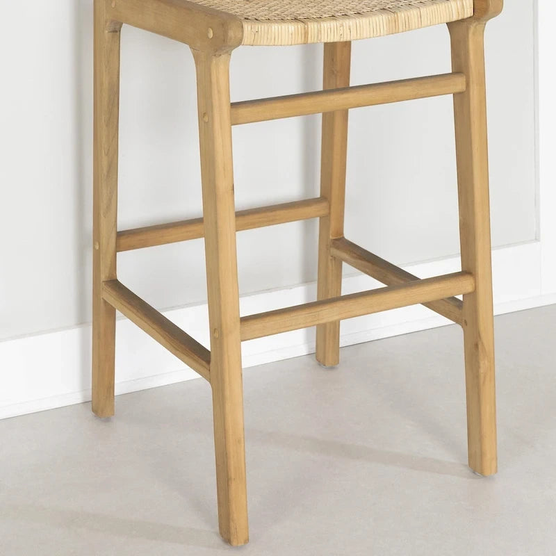 Tabouret en rotin Balka de South Shore-11