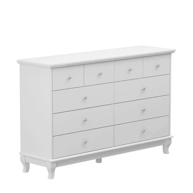 Commode laquée de 55,1 cm de large, coffre de rangement, commode de chambre-10