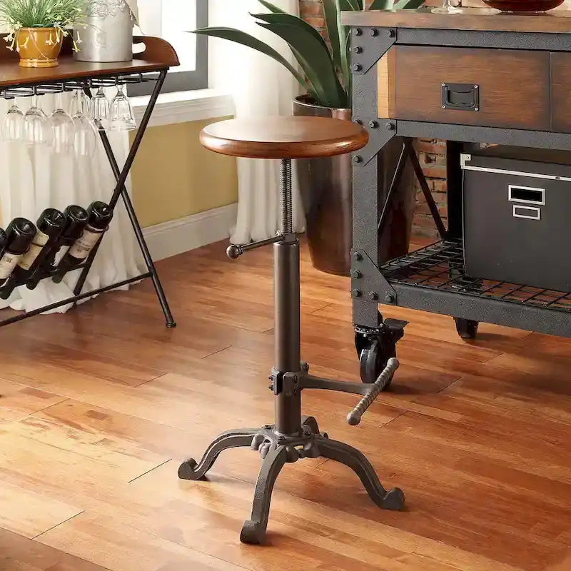 Tabouret réglable Carbon Loft Ewart-9