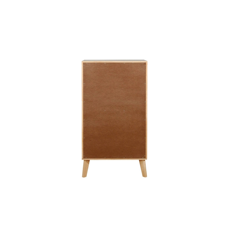 Commode à 5 tiroirs en rotin Adelphi-5