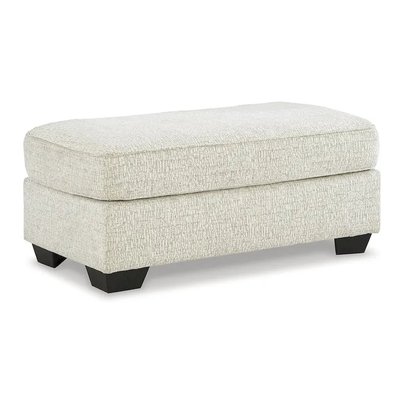 Pouf beige Signature Design by Ashley Valerano-2