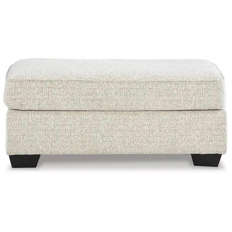 Pouf beige Signature Design by Ashley Valerano-3